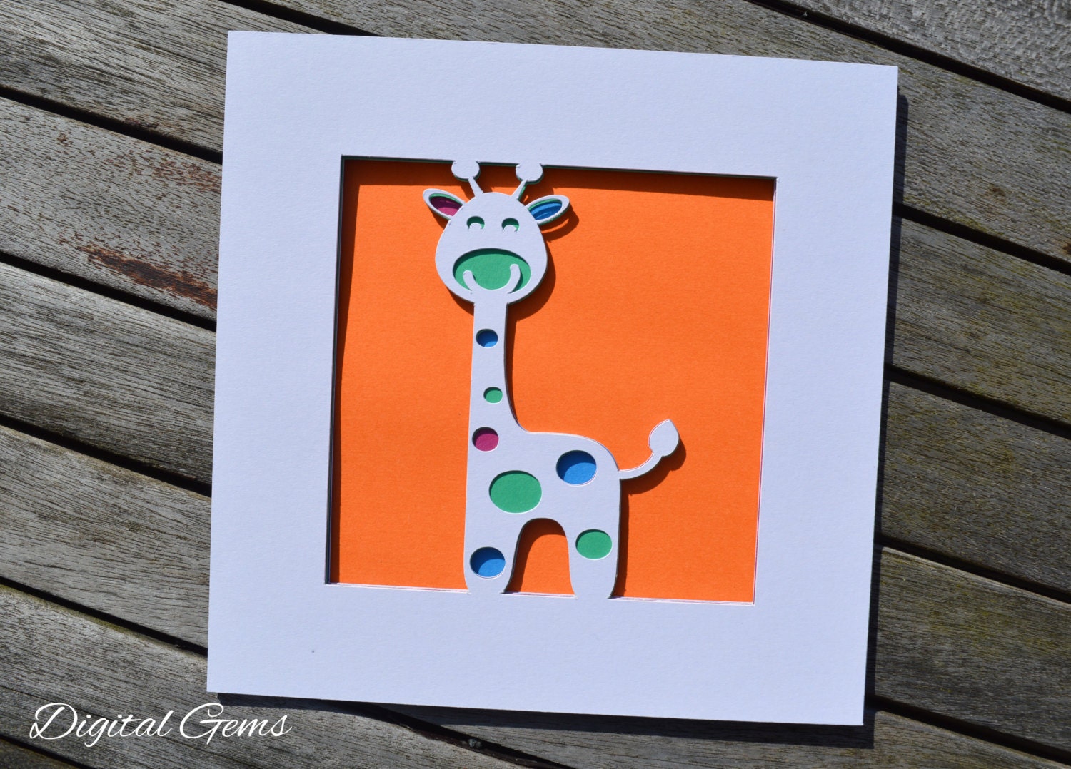 Download Giraffe Layered SVG Cutting File For Cricut Design Space