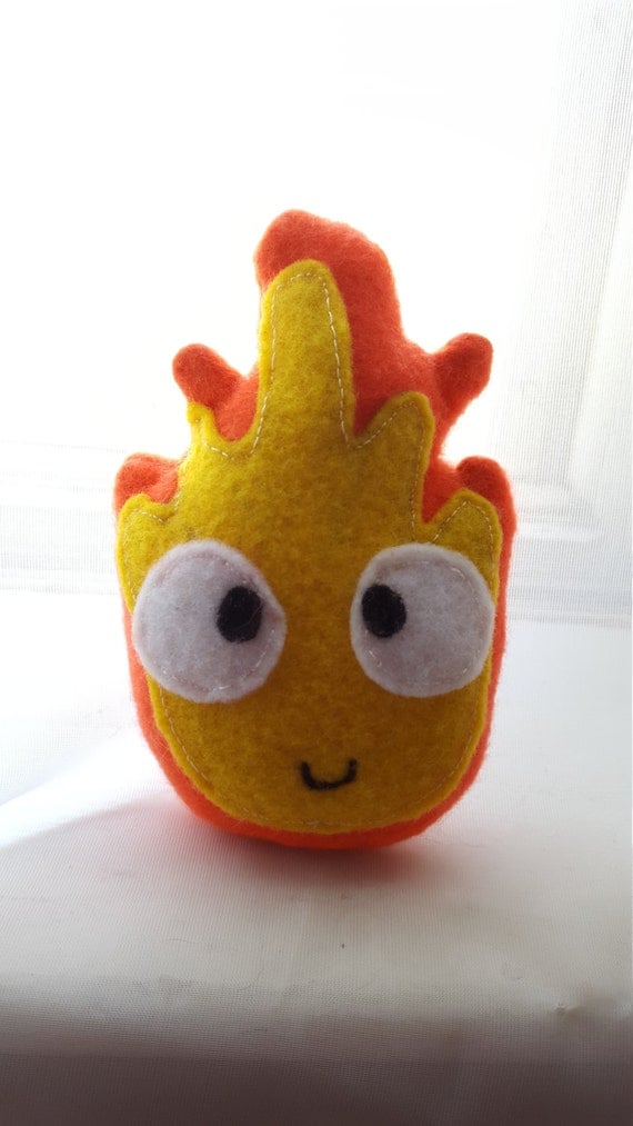 howl's moving castle calcifer plush