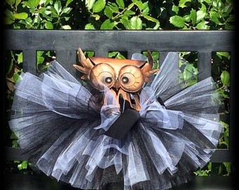 Black And White Tutu, Halloween Tutu, Ghost Tutu, Dalmation Tutu, Toddler Tutu, Baby Tutu, Infant Tutu, Newborn Tutu, Girls Tutu, Child Tutu