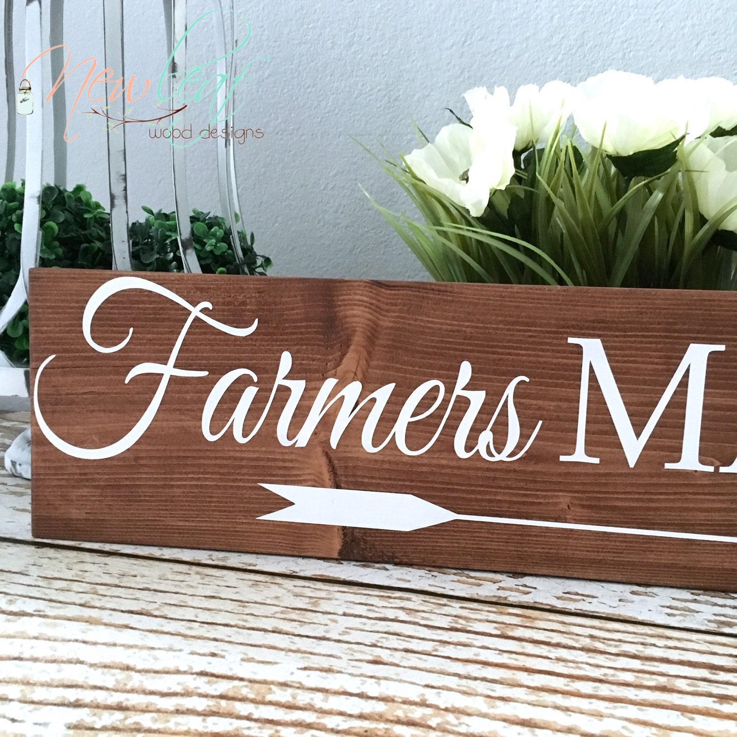 Farmers Market Sign Farmers Market Farmhouse Decor