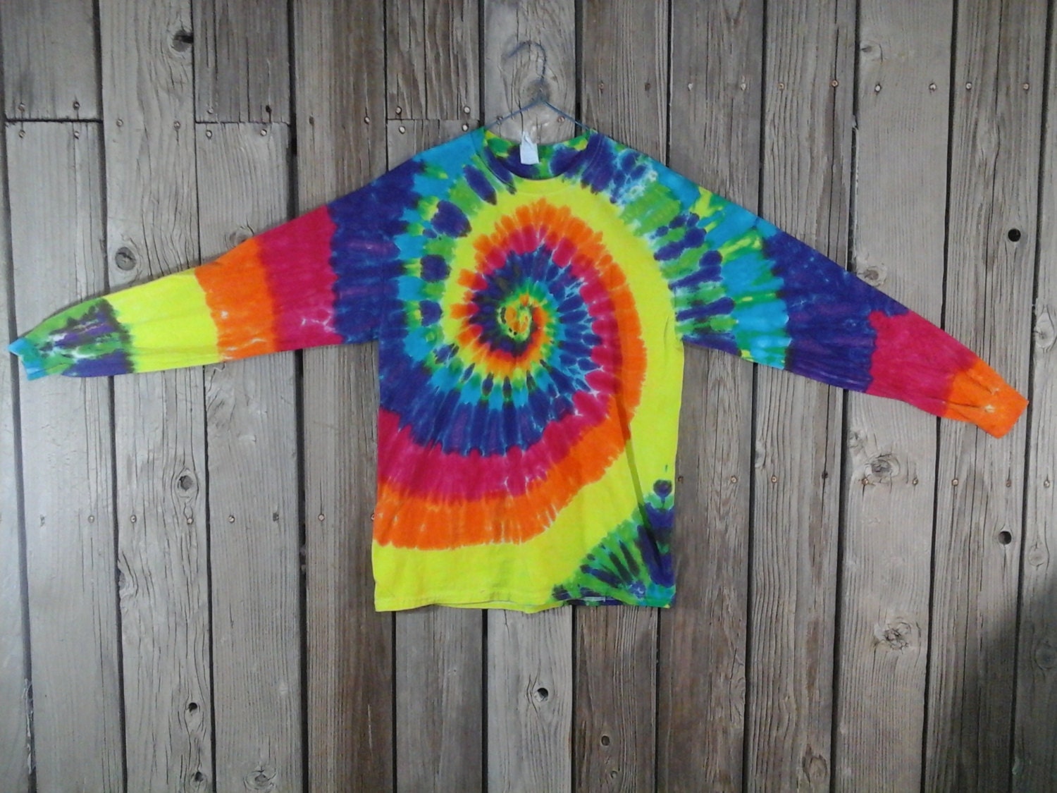 tie dye shirt wet or dry