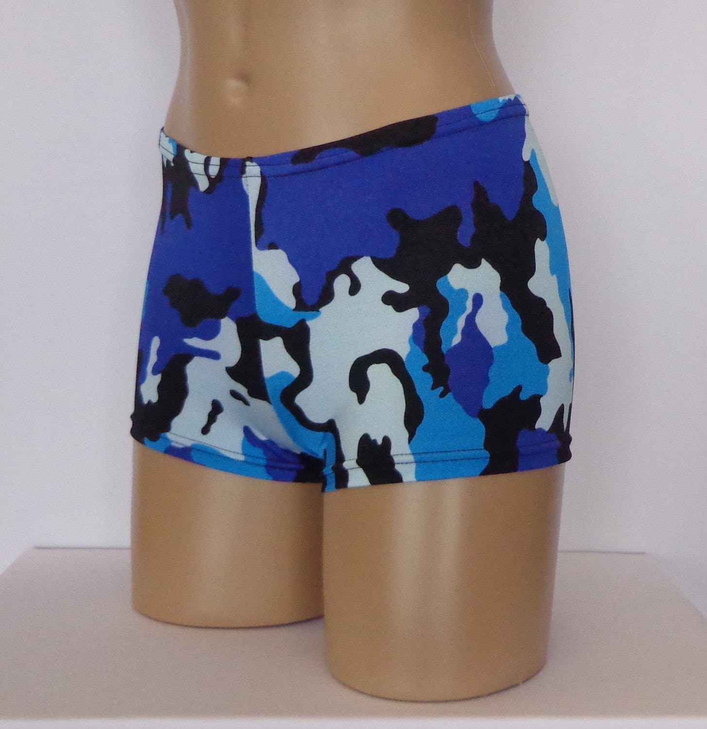 5 Colors Camouflage Booty Shorts Spandex Lycra by TrinaWear