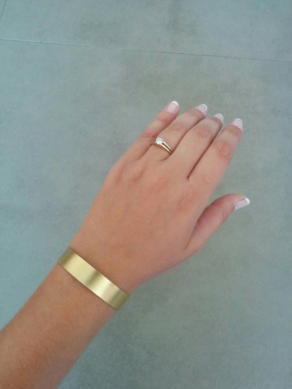 Gold Bracelet Cuff Bracelet Gold Cuff Gold Bangle Plain