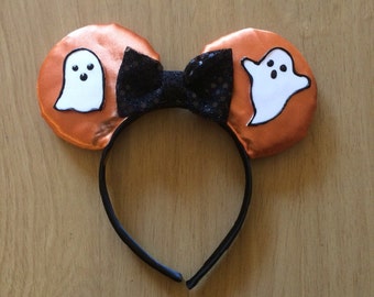 ghost halloween minnie ears