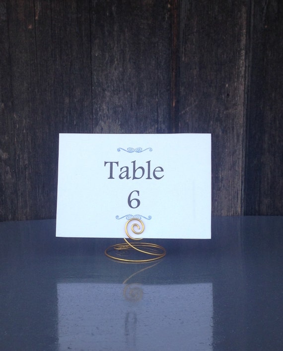 Wire Table Number Holder Place Card Holder Medium Wire