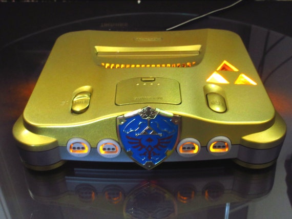 Nintendo 64 Custom Zelda Console