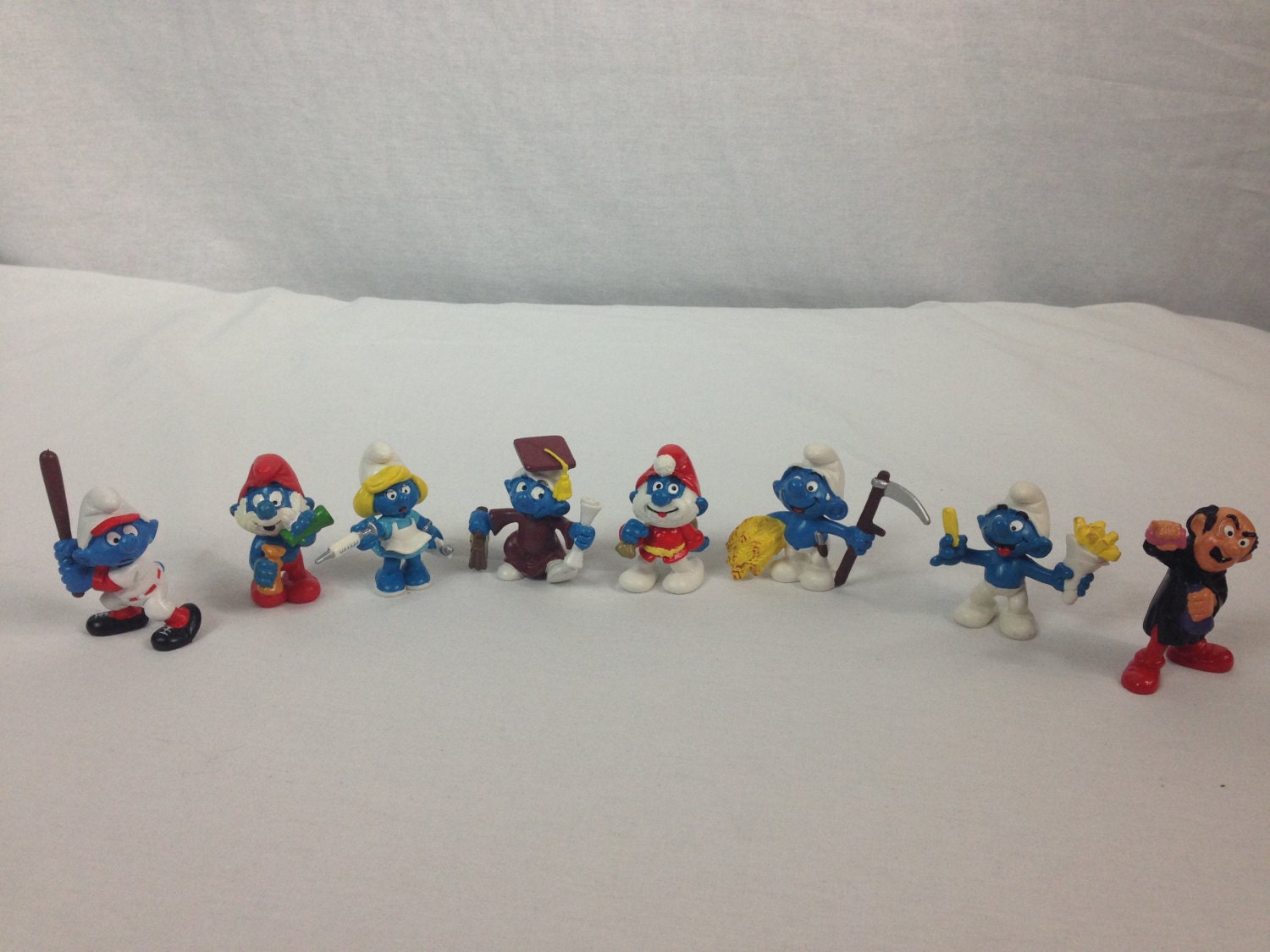 the smurfs figurines