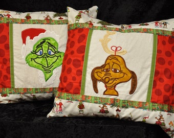 Grinch pillow | Etsy