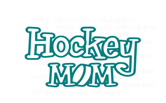 Download Hockey Mom Mom SVG Hockey svg Sports Digital by SVGDesignShoppe