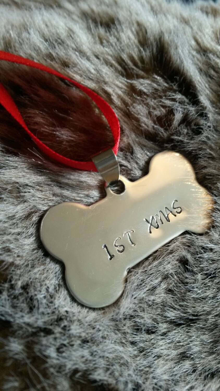 Dog bone tag dog name tag bone shaped name tag mans best