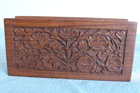 Innovative Vintage Teak Wood Desk Organizer Danish Modern