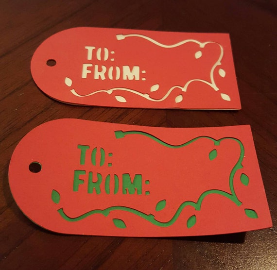 Items similar to 10 Christmas Gift Tags on Etsy