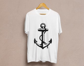 Unique anchor t shirt related items | Etsy