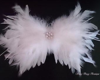 White Feathers Angle Wing | New Born Photo Prop | Baby Wing | Baby Wing Gift