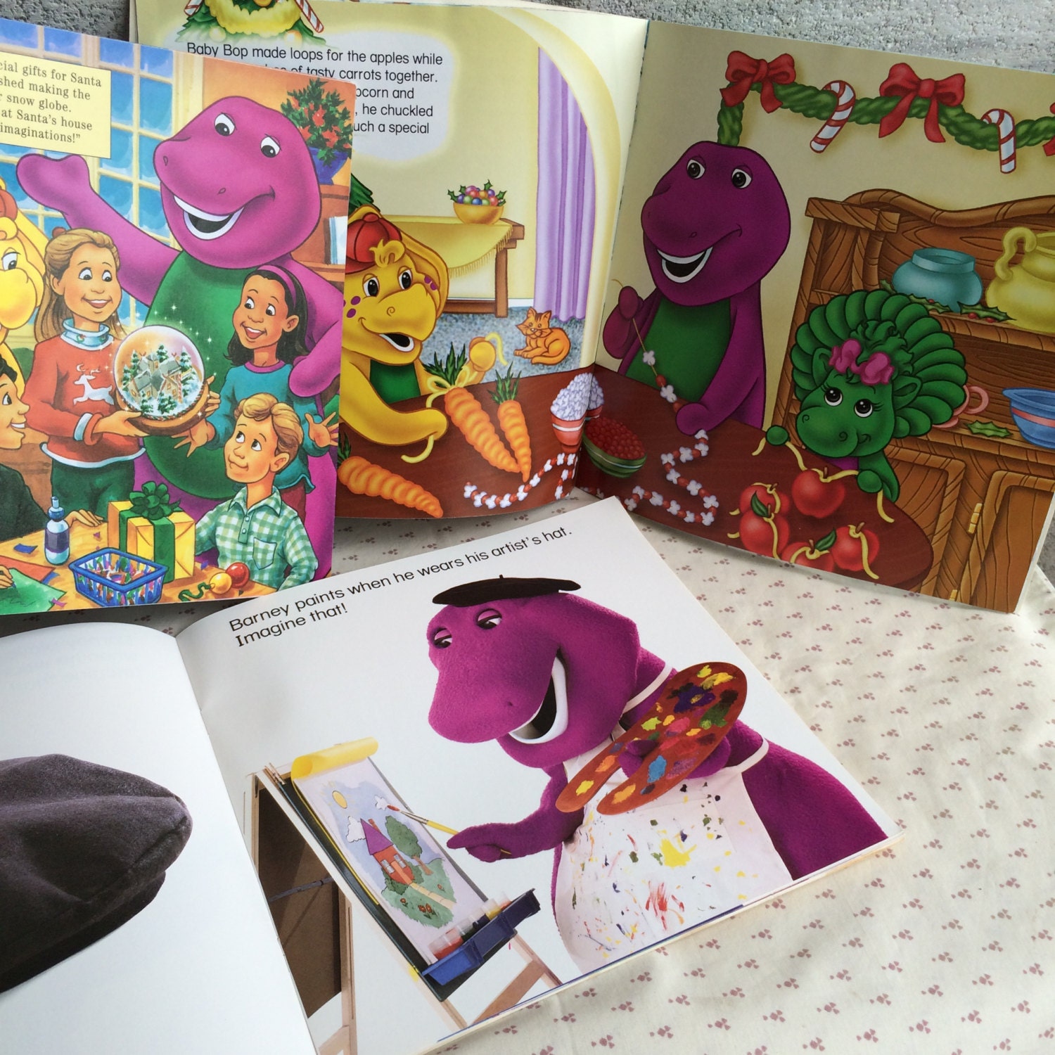 Barney Books Barney's Hats Barney's A Christmas