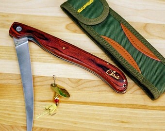 Fillet Knife - Fishing Gifts - Fish Knife - Fishing Knife - Custom - Monogrammed - Filleting Knife -Gifts For Outdoorsmen -Fish Fillet Knife