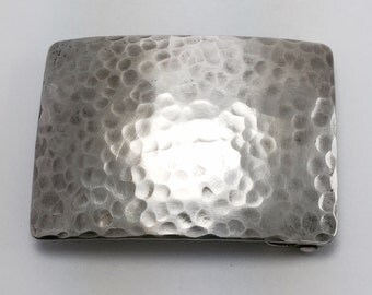 Sterling Silver Handmade Belt Buckle