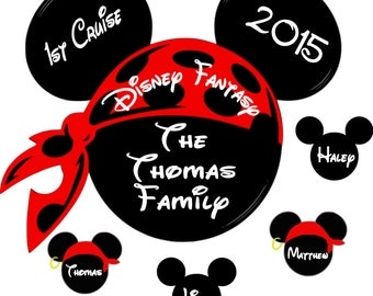 Custom Disney Cruise Magnet - Personalized Door Magnet - Sign