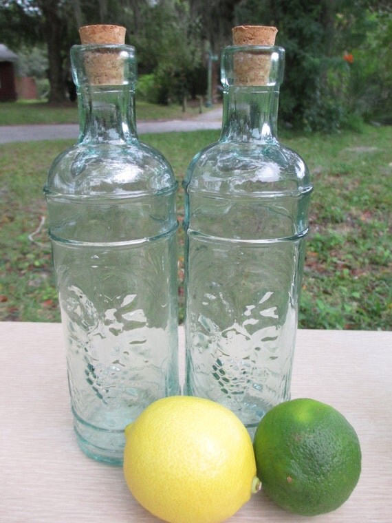 decorative glass bottles with corks 9 wine bottles