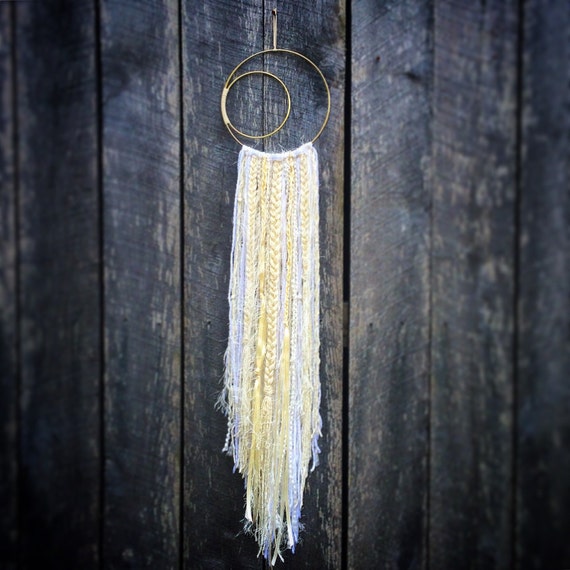 Cream Crescent Moon Wall Hanging