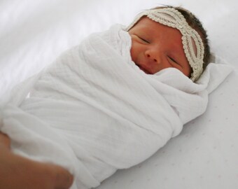 Floral lace headband | Boho Headband | Baby headband