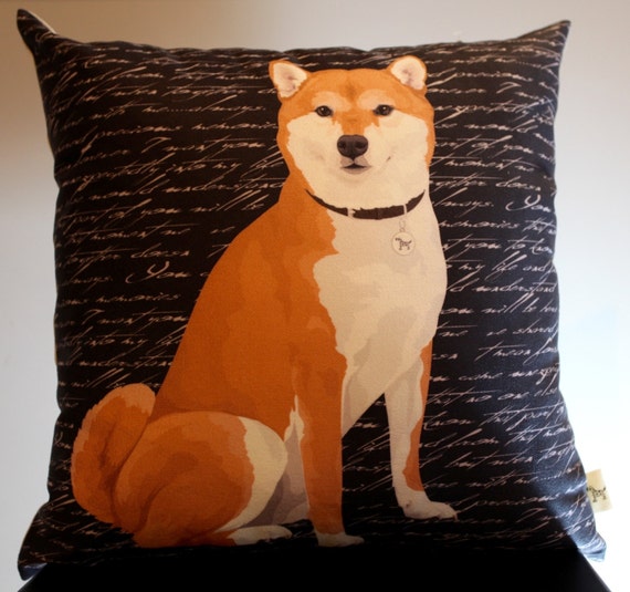 shiba pillow