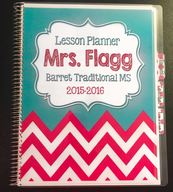 Personalized Teacher Planner
