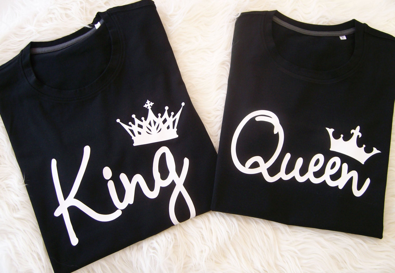 King and queen matching shirts