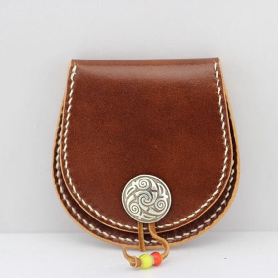 PDF Pattern template Leather Coin Wallet Leather Coin Purse