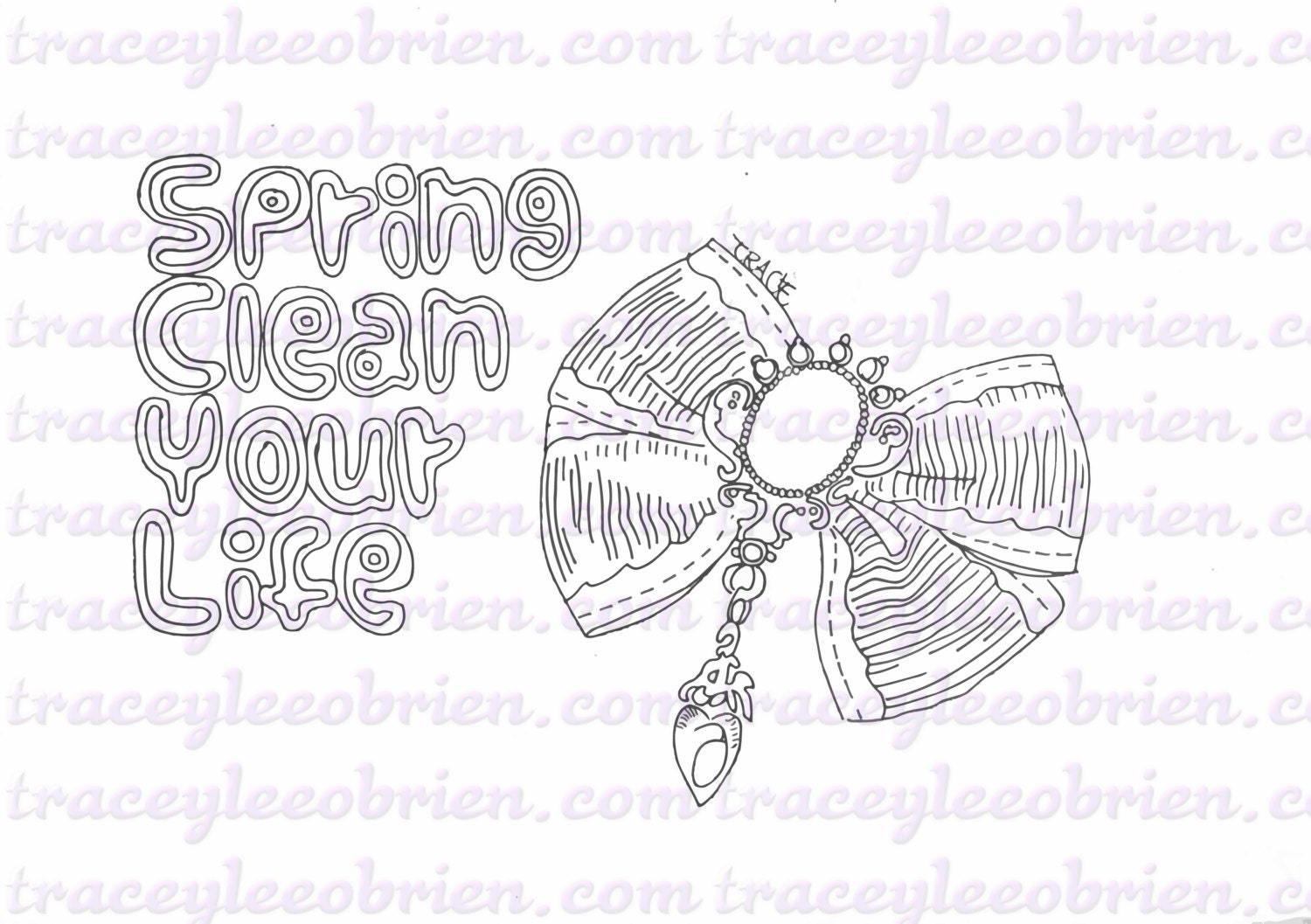 Colouring Pages 4 by TraceArt on Etsy