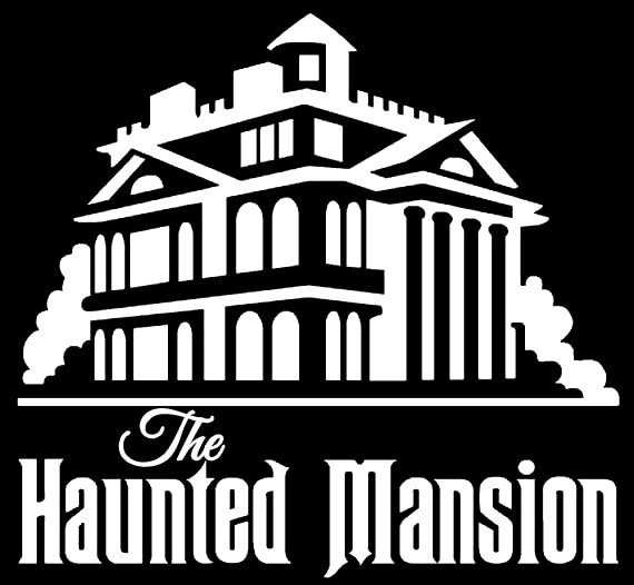 Disneyland Haunted Mansion Vinyl Car Decal // by StickerShop77