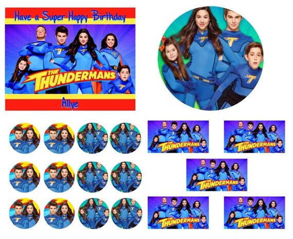 THE THUNDERMANS Birthday Cake Frosting by WilsonsImagingandIT