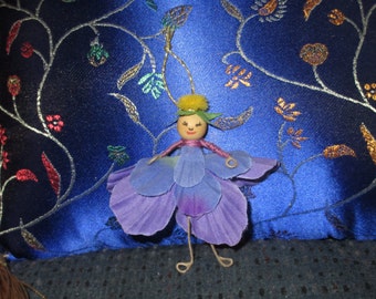 Tiny Flower Fairy Ornament