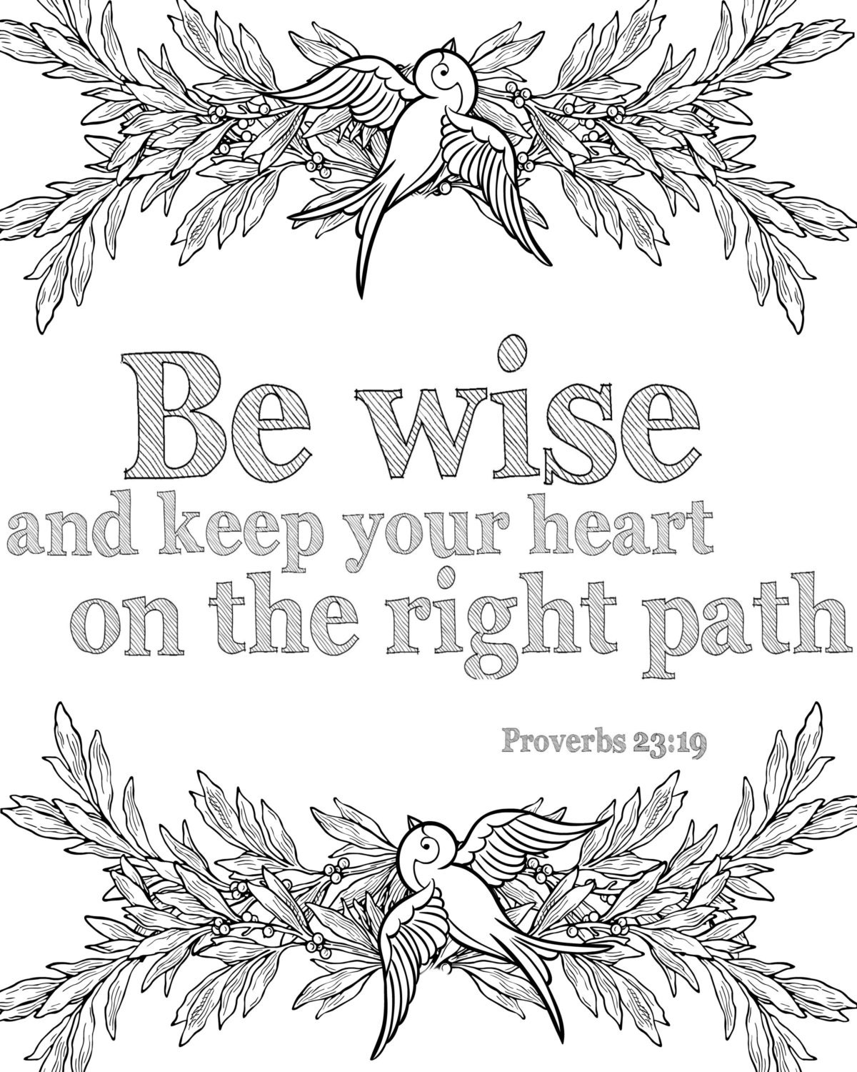 12 Bible Verse Coloring Pages Instant Download Value Bundle