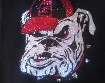 georgia bulldog bling shirts