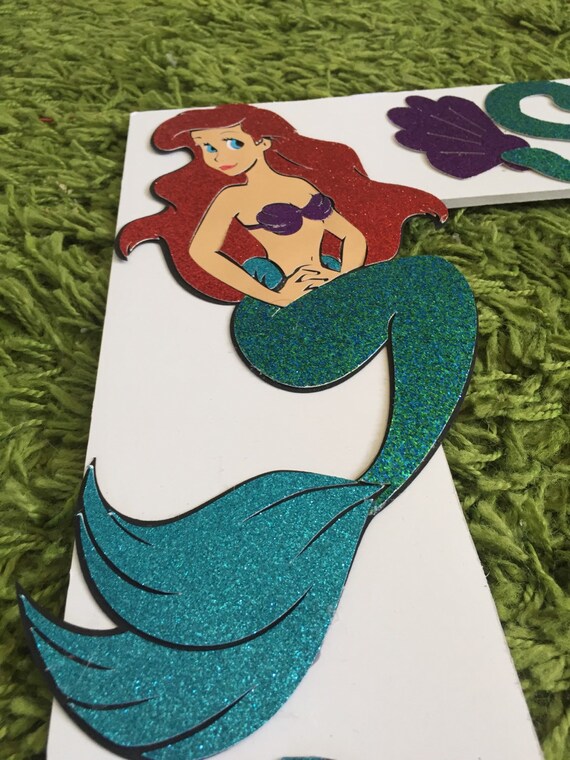 The Little Mermaid photo Frame prop Mermaid Photo booth
