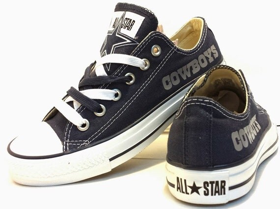Dallas Cowboys AllStar Converse Men�s Athletic by Dallas Cowboys AllStar Converse Men�s Athletic by