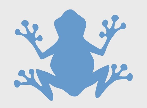 STENCIL Reusable Frog Different Sizes Available