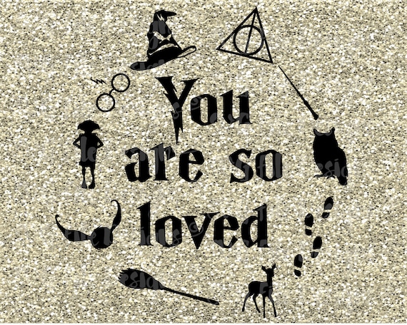 Harry Potter You Are So Loved Hedwig Patronus by SVGFileDesigns