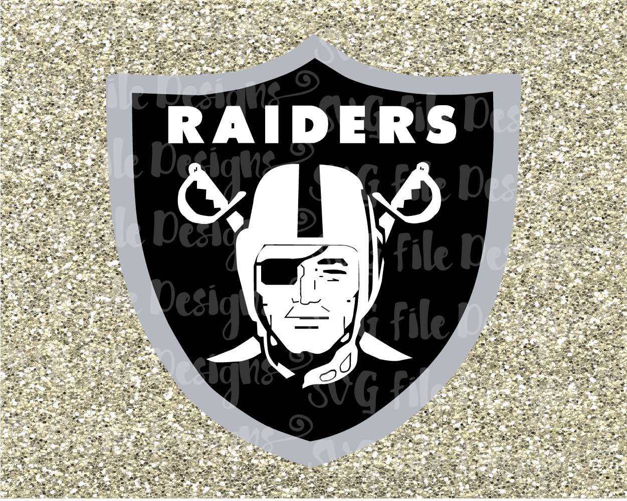 Oakland Raiders Football Logo Design Cutting by SVGFileDesigns1251 x 1000