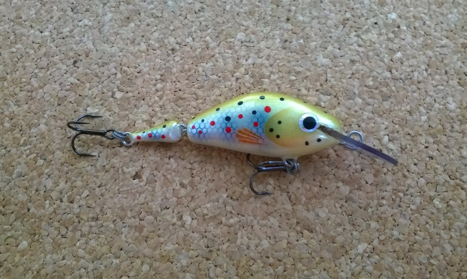 Handmade Fishing Lure Crankbait Jointed Lure Painted by SpasmLures