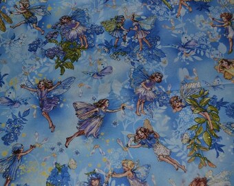 Fat Quarter DAWN FAIRIES By Michael Miller 100% cotton