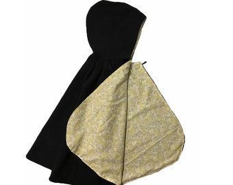 Reversible Hooded Cape