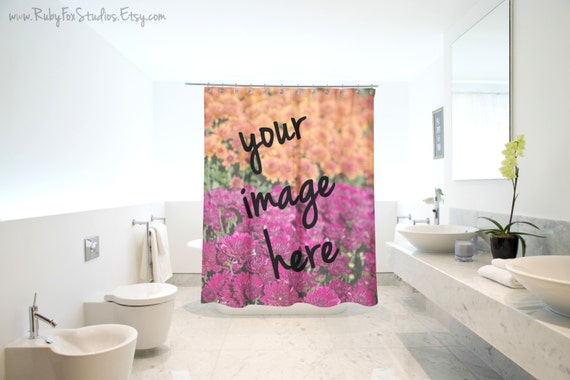 Download Product Mockup Shower Curtain Mockup Bathroom by ...