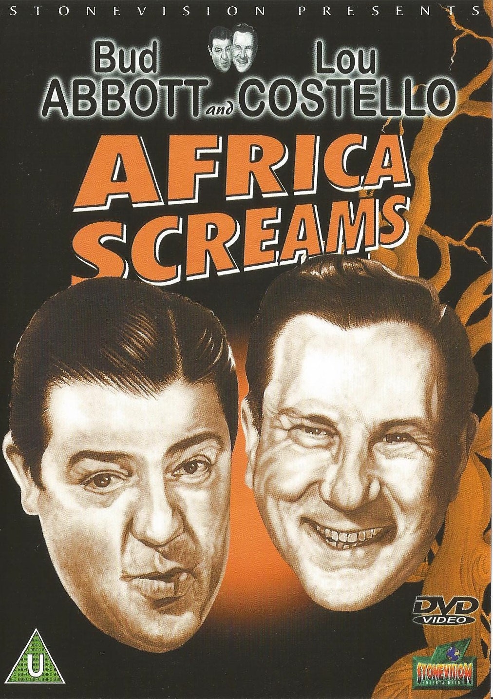 Abbott & Costello Africa Screams DVD