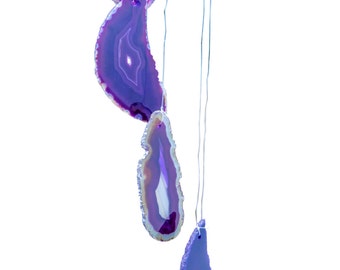 Sale ! Agate Slice Wind Chimes