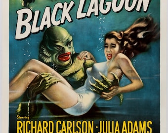 Creature From The Black Lagoon Art Print