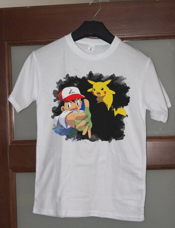 ash pokemon t shirt