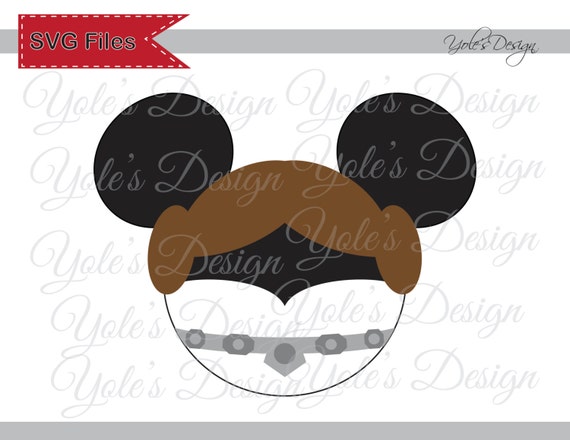 Download Leia Mickey Ears Star Wars SVG Disney Inspired by YoleDesign