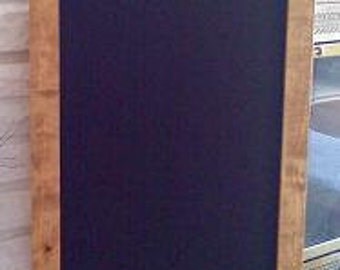 Framed Chalkboard Menu Board 35x18